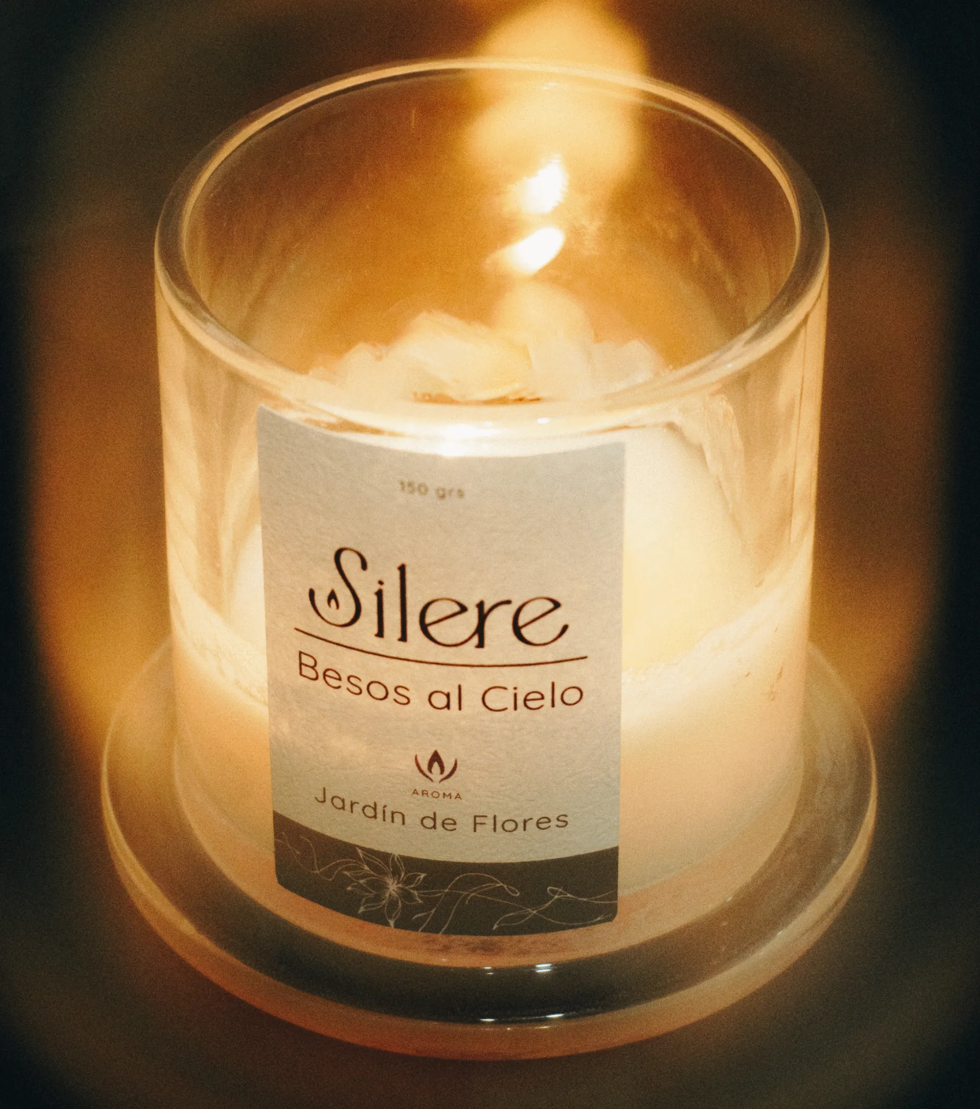 Vela Silere encendida